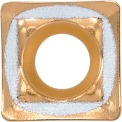 Kyocera - SCMT060205 GM-E Grade CA415D Carbide Indexable Drill Insert - TiCN/Al2O3/TiN Finish, Square, 6.4mm Inscribed Circle - Exact Tool & Supply