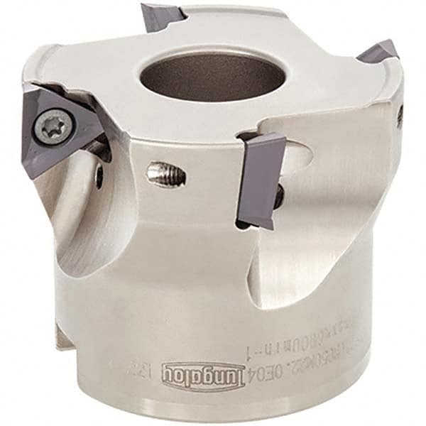 Tungaloy - 4" Cut Diam, 1-1/2" Arbor Hole Diam, Indexable Square-Shoulder Face Mill - Exact Tool & Supply