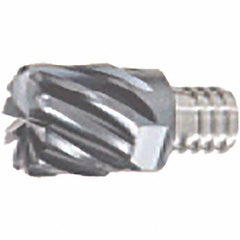 Tungaloy - Square End Mill Head - - Exact Tool & Supply