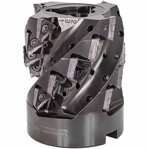 Tungaloy - 3" Cut Diam, 1-1/4" Arbor Hole Diam, Indexable Square-Shoulder Face Mill - Exact Tool & Supply