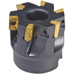 Tungaloy - 3" Cut Diam, 1" Arbor Hole Diam, Indexable Square-Shoulder Face Mill - Exact Tool & Supply