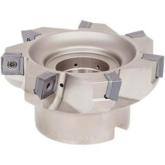 Tungaloy - 6" Cut Diam, 2" Arbor Hole Diam, Indexable Square-Shoulder Face Mill - Exact Tool & Supply