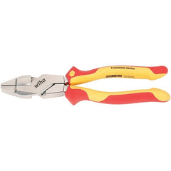 Wiha - Pliers Type: Insulated Linesman Pliers Jaw Type: Linesman - Exact Tool & Supply