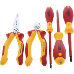 Wiha - 5 Piece Insulated Hand Tool Set - Exact Tool & Supply