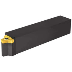 Vargus - External Thread, Right Hand Cut, 25mm Shank Width x 25mm Shank Height Indexable Threading Toolholder - 150mm OAL, 5MGER Insert Compatibility, NL Toolholder, Series Megaline - Exact Tool & Supply