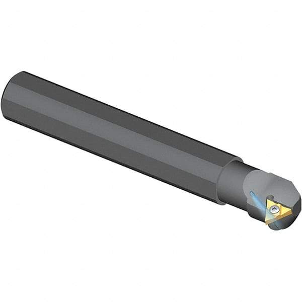Vargus - Internal Thread, Left Hand Cut, 32mm Shank Width x 29mm Shank Height Indexable Threading Toolholder - 250mm OAL, 4UI Insert Compatibility, NVRC Toolholder, Series U Style - Exact Tool & Supply