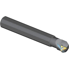 Vargus - Internal Thread, Left Hand Cut, 32mm Shank Width x 29mm Shank Height Indexable Threading Toolholder - 250mm OAL, 4UI Insert Compatibility, NVRC Toolholder, Series U Style - Exact Tool & Supply