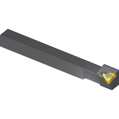 Vargus - Internal/External Thread, Left Hand Cut, 0.39" Shank Width x 0.39" Shank Height Indexable Threading Toolholder - 3.94" OAL, 2IL Insert Compatibility, OV Toolholder, Series Miniature Square Shank - Exact Tool & Supply