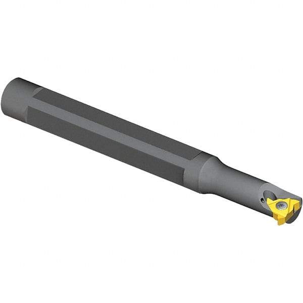 Vargus - Internal Thread, Left Hand Cut, 10mm Shank Width x 9.4mm Shank Height Indexable Threading Toolholder - 98mm OAL, 6.0KIL Insert Compatibility, BNVRC Toolholder, Series Mini 3 - Exact Tool & Supply