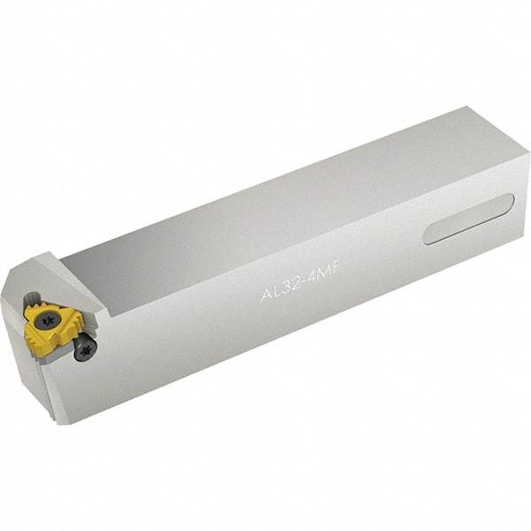 Vargus - External Thread, Right Hand Cut, 1-1/2" Shank Width x 1-1/2" Shank Height Indexable Threading Toolholder - 8" OAL, 4FER Insert Compatibility, AL Toolholder, Series F Style - Exact Tool & Supply