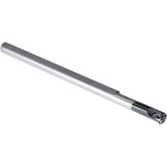Vargus - Internal Thread, Left Hand Cut, 1/4" Shank Width x 0.2" Shank Height Indexable Threading Toolholder - 4" OAL, 4.0KIL Insert Compatibility, CNVRC Toolholder, Series Mini 3 - Exact Tool & Supply