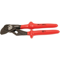 Wiha - 10" OAL, 1-7/8" Max Capacity, Quick-Adjusting Tongue & Groove Pliers - Exact Tool & Supply