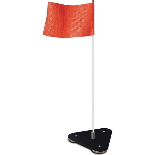 Checkers - Marking Flags Type: Warning Whip Flag Message or Pattern: Solid Color - Exact Tool & Supply