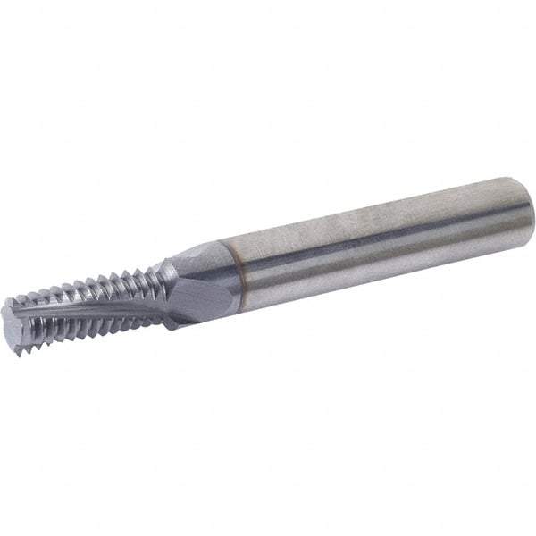 Vargus - 3/4-20 UN, 15.9mm Cutting Diam, 5 Flute, Solid Carbide Helical Flute Thread Mill - Internal Thread, 38.1mm LOC, 92mm OAL, 16mm Shank Diam - Exact Tool & Supply