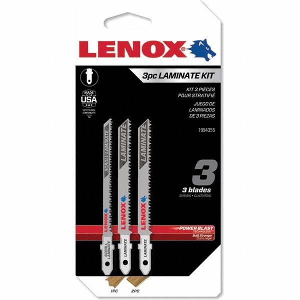 Lenox - Jig Saw Blade Sets Blade Material: Bi-Metal Minimum Blade Length (Inch): 3-1/2 - Exact Tool & Supply