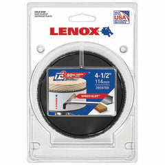 Lenox - Hole Saws Saw Diameter (mm): 1.50 Saw Diameter (Inch): 4-1/4 - Exact Tool & Supply