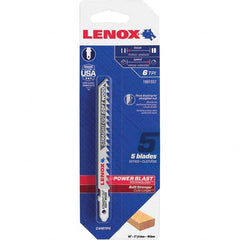 Lenox - Jig Saw Blades Blade Material: Bi-Metal Blade Length (Inch): 4 - Exact Tool & Supply