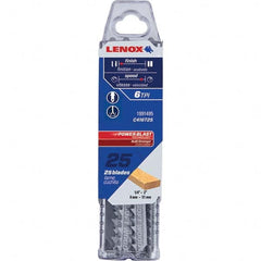 Lenox - Jig Saw Blades Blade Material: Bi-Metal Blade Length (Inch): 4 - Exact Tool & Supply