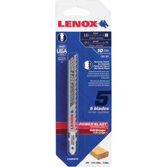 Lenox - Jig Saw Blades Blade Material: Bi-Metal Blade Length (Inch): 4 - Exact Tool & Supply