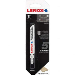Lenox - Jig Saw Blades Blade Material: Bi-Metal Blade Length (Inch): 3-1/2 - Exact Tool & Supply