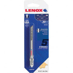 Lenox - Jig Saw Blades Blade Material: Bi-Metal Blade Length (Inch): 3-1/2 - Exact Tool & Supply