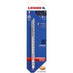 Lenox - Jig Saw Blades Blade Material: Bi-Metal Blade Length (Inch): 6 - Exact Tool & Supply