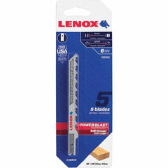 Lenox - Jig Saw Blades Blade Material: Bi-Metal Blade Length (Inch): 4 - Exact Tool & Supply