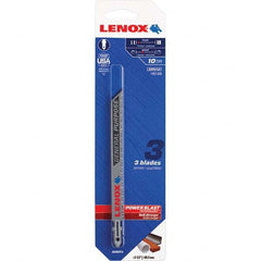 Lenox - Jig Saw Blades Blade Material: Bi-Metal Blade Length (Inch): 5-1/4 - Exact Tool & Supply