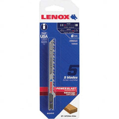 Lenox - Jig Saw Blades Blade Material: Bi-Metal Blade Length (Inch): 4 - Exact Tool & Supply
