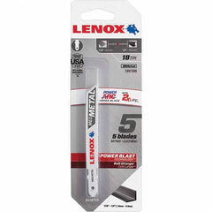 Lenox - Jig Saw Blades Blade Material: Bi-Metal Blade Length (Inch): 3-5/8 - Exact Tool & Supply
