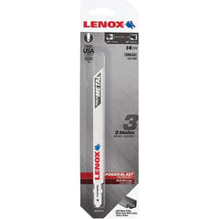 Lenox - Jig Saw Blades Blade Material: Bi-Metal Blade Length (Inch): 5-1/4 - Exact Tool & Supply