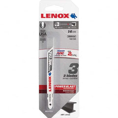 Lenox - Jig Saw Blades Blade Material: Bi-Metal Blade Length (Inch): 3-5/8 - Exact Tool & Supply