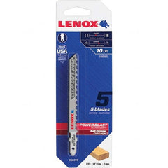 Lenox - Jig Saw Blades Blade Material: Bi-Metal Blade Length (Inch): 4 - Exact Tool & Supply