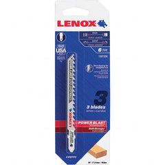 Lenox - Jig Saw Blades Blade Material: Bi-Metal Blade Length (Inch): 4 - Exact Tool & Supply