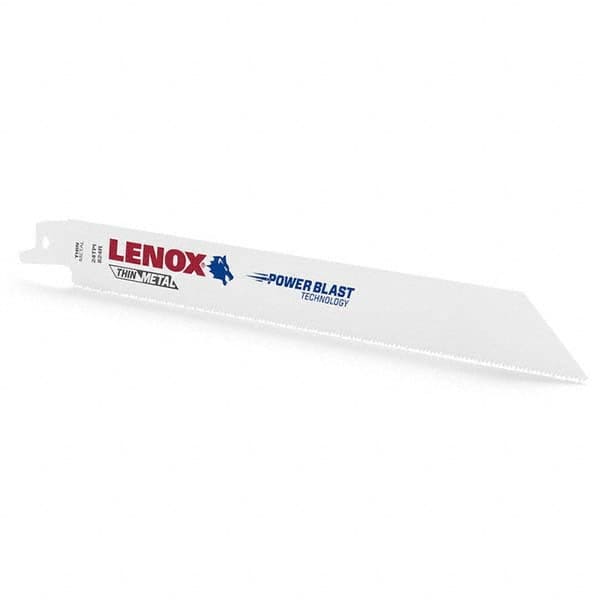 Lenox - Reciprocating Saw Blades Blade Material: Bi-Metal Blade Length (Inch): 8 - Exact Tool & Supply