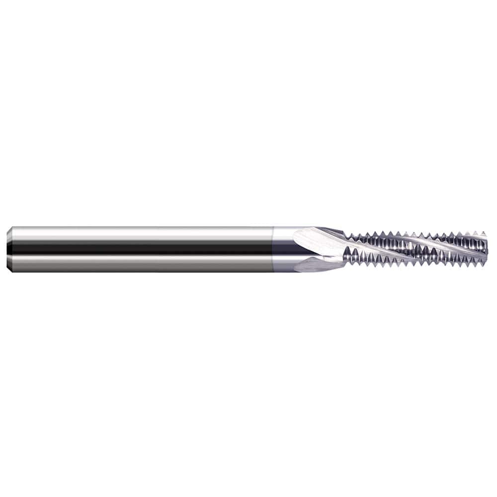 Harvey Tool - 6-32 Internal 32 TPI 1/8" Shank 3-Flute Solid Carbide Helical Flute Thread Mill - Exact Tool & Supply