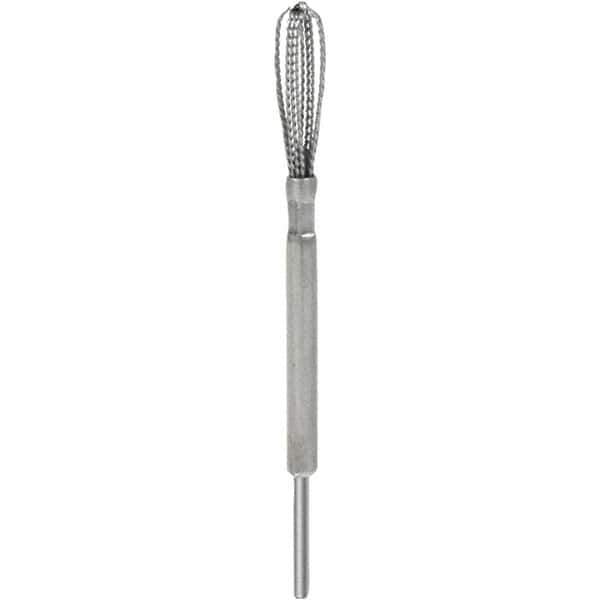 Made in USA - Power Deburring Tools   Type: Cross Hole Deburring Tool    Tool Compatibility: Rotary Power Tool - Exact Tool & Supply