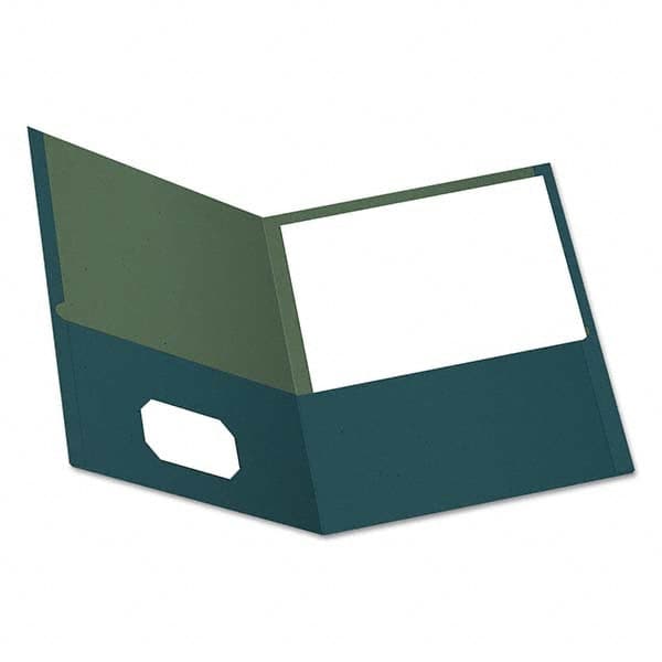 OXFORD - File Folders, Expansion Folders & Hanging Files Folder/File Type: Pocket Folders Color: Blue - Exact Tool & Supply