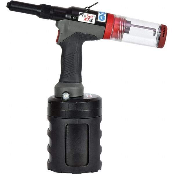 STANLEY Engineered Fastening - Air Riveters Riveter Type: Pneudraulic Riveter Open End Rivet Capacity: 5/32 to 3/8 - Exact Tool & Supply