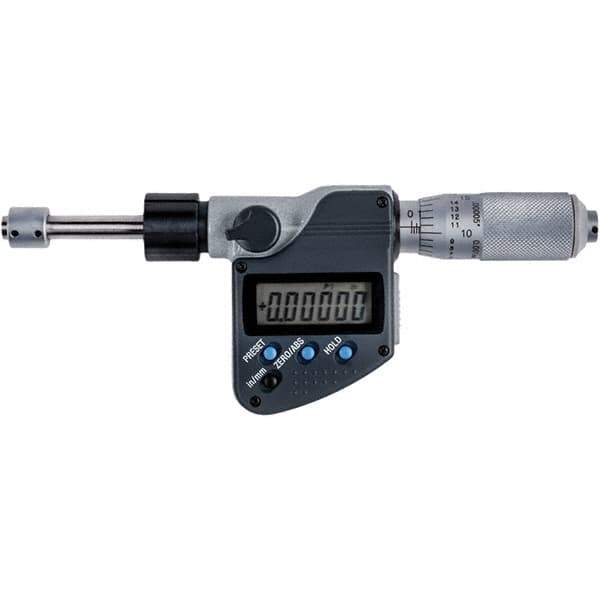 Mitutoyo - Electronic Micrometer Heads Minimum Measurement (Inch): 0 Minimum Measurement (mm): 0.00 - Exact Tool & Supply