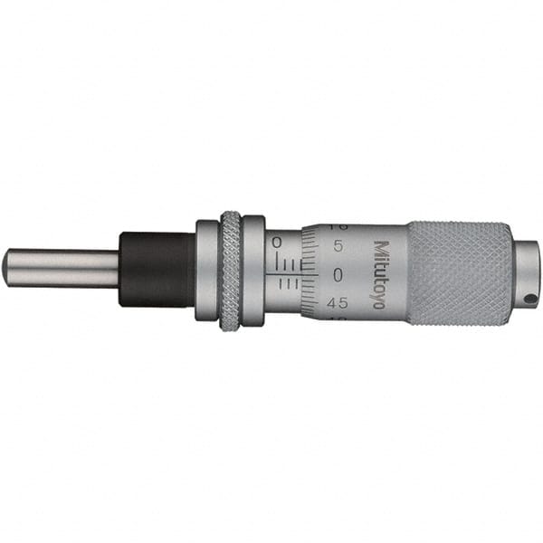 Mitutoyo - Mechanical Micrometer Heads Minimum Measurement (mm): 0.00 Maximum Measurement (mm): 13.00 - Exact Tool & Supply
