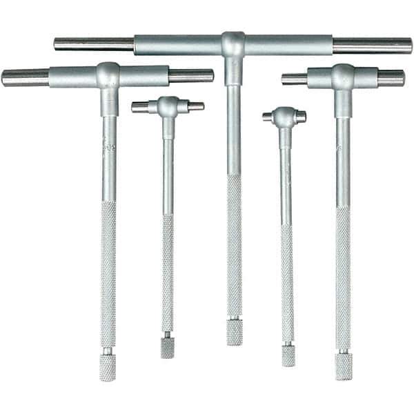 Mitutoyo - Telescoping Gage Sets Minimum Measurement (Decimal Inch): 0.5000 Maximum Measurement (Inch): 6 - Exact Tool & Supply