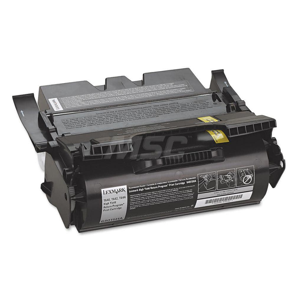Lexmark - Office Machine Supplies & Accessories; Office Machine/Equipment Accessory Type: Toner Cartridge ; For Use With: Lexmark T644dtn; T642; T642dtn ; Color: Black - Exact Tool & Supply