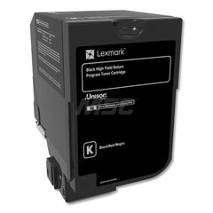 Lexmark - Office Machine Supplies & Accessories; Office Machine/Equipment Accessory Type: Toner Cartridge ; For Use With: Lexmark CX725de; CX725dhe; CX725dthe ; Color: Black - Exact Tool & Supply