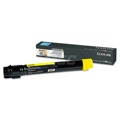 Lexmark - Office Machine Supplies & Accessories; Office Machine/Equipment Accessory Type: Toner Cartridge ; For Use With: Lexmark C950de Printer ; Color: Yellow - Exact Tool & Supply