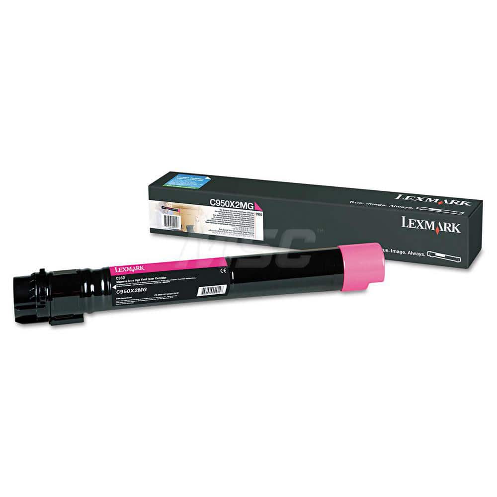 Lexmark - Office Machine Supplies & Accessories; Office Machine/Equipment Accessory Type: Toner Cartridge ; For Use With: Lexmark C950de Printer ; Color: Magenta - Exact Tool & Supply
