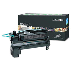 Lexmark - Office Machine Supplies & Accessories; Office Machine/Equipment Accessory Type: Toner Cartridge ; For Use With: Lexmark C792de; C792dte; C792dhe ; Color: Black - Exact Tool & Supply