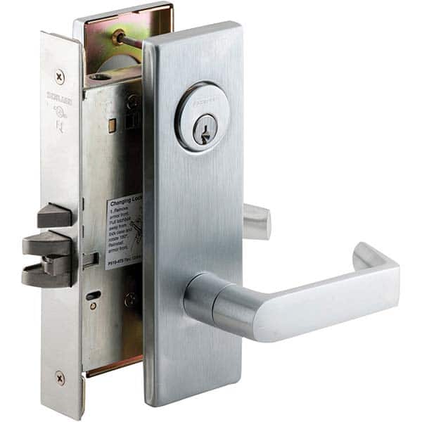 Schlage - Lever Locksets Type: Storeroom Door Thickness: 1-3/4 - Exact Tool & Supply
