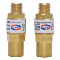 Made in USA - Flashback Arresters; Type: Filtered ; For Use With: A 3/8"-24 connection ; PSC Code: 3433 - Exact Tool & Supply