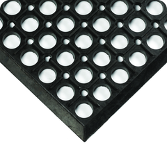 WorkRite Floor Mat - 3' x 5' x 1/2" Thick (Gray CFR) - Exact Tool & Supply